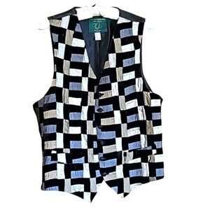 FAVOURBROOK made in England 100% silk men's vest waistcoat Elegant statement 42